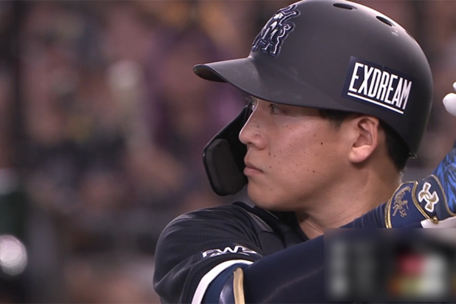 2発5打点の活躍を見せたオリックス・来田涼斗【画像：パーソル パ・リーグTV】