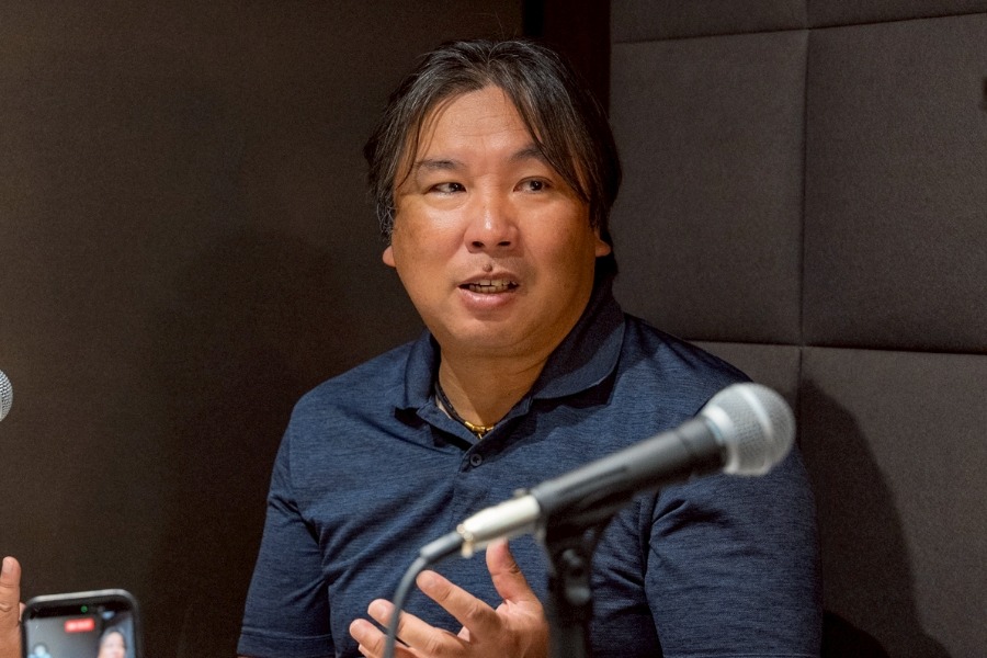 元ロッテ・里崎智也氏【写真：編集部】
