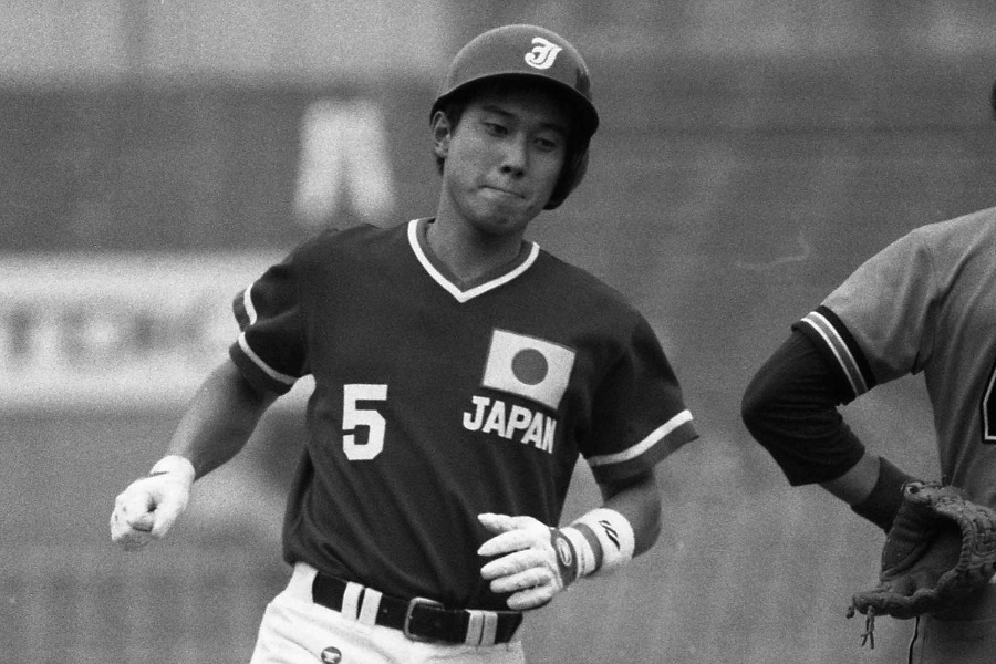 大学日本代表時代の原辰徳氏【写真提供：産経新聞社】