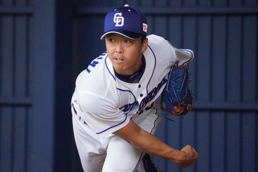 中日で活躍した吉見一起【写真：荒川祐史】