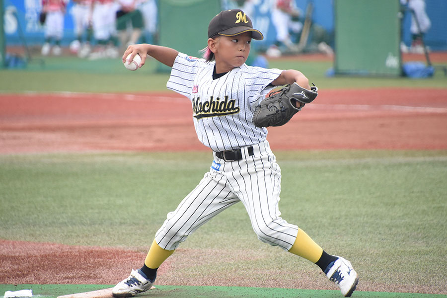 多摩リーグ・町田の金子蒼葉【写真:川浪康太郎】