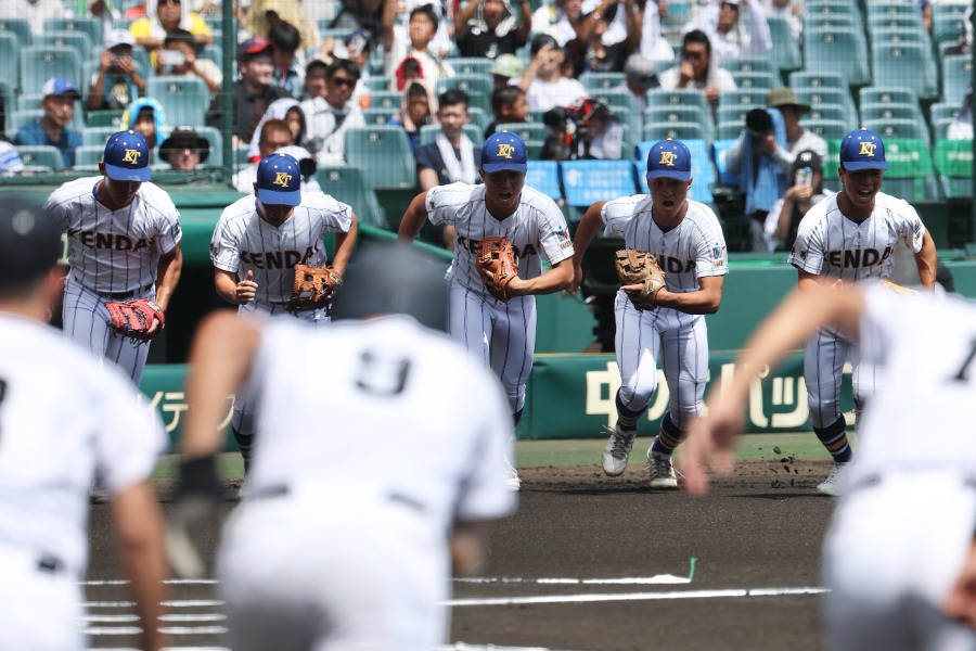 健大高崎ナイン【写真:加治屋友輝】