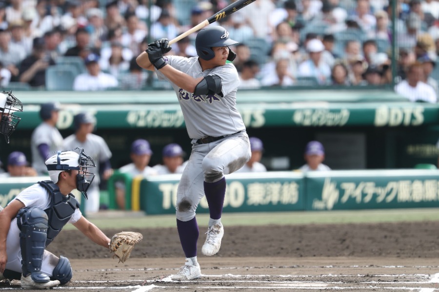 新田戦に出場した花巻東・古城大翔【写真:加治屋友輝】