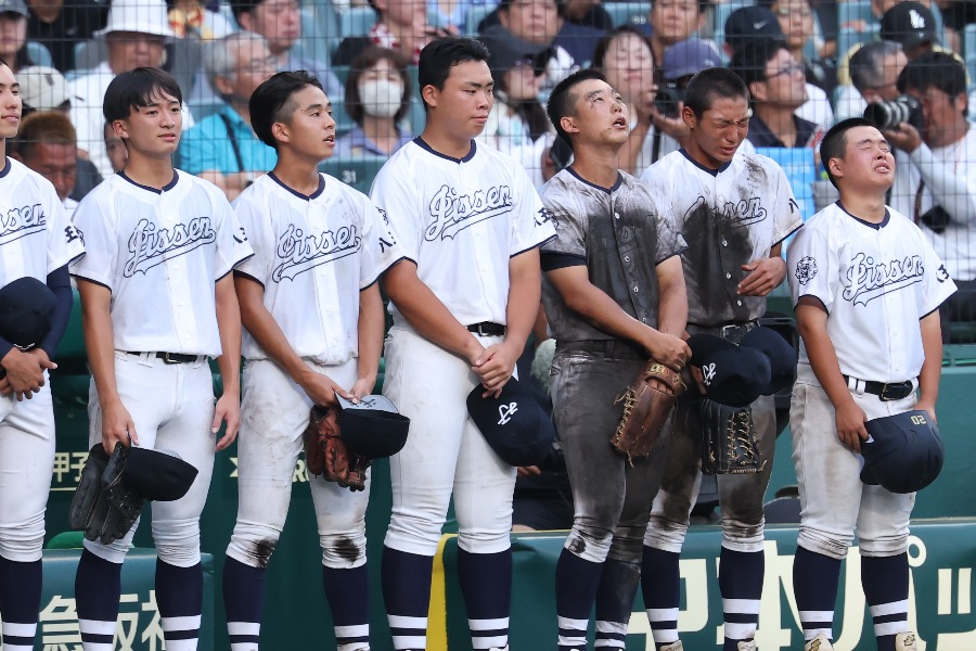 鳴門渦潮に敗れた八王子実践ナイン【写真:加治屋友輝】
