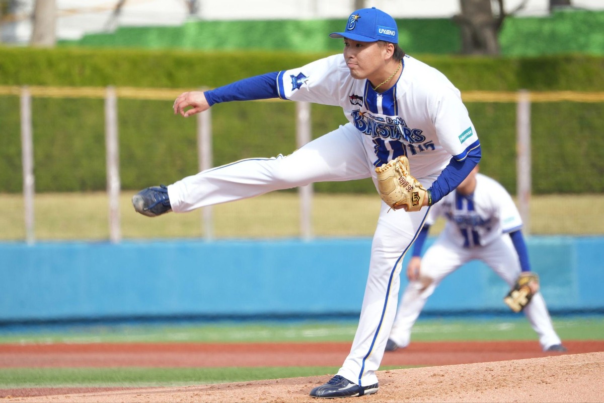 3球団目となるDeNAでさらなる成長を見せる馬場皐輔【写真：町田利衣】
