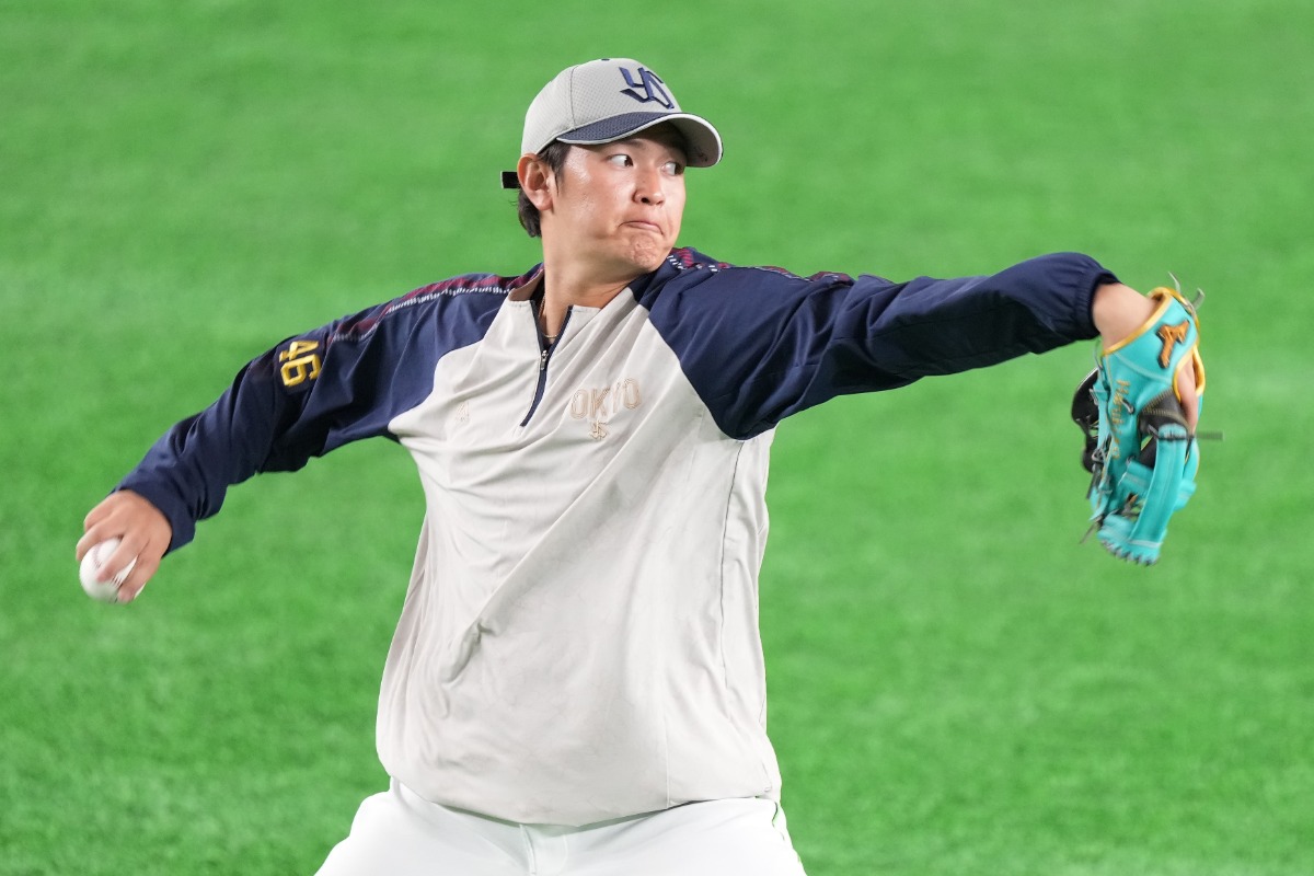 今季からヤクルトでプレーする大道温貴【写真提供：産経新聞社】