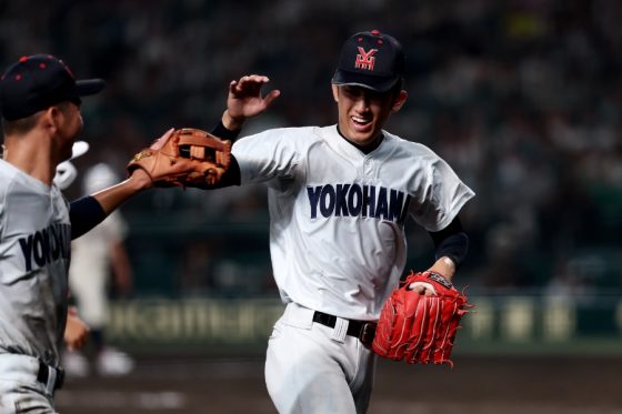 横浜・織田が甲子園最速156キロ　好救援で16強、指揮官も驚き「僕の想像を超えてくる」