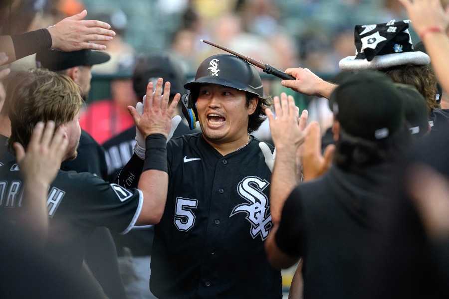 タイガース戦で27号を放ったWソックス・村上宗隆【写真:ロイター】