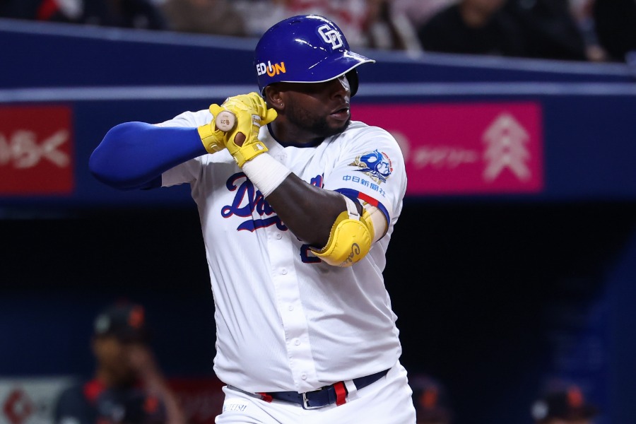 中日のミゲル・サノー【写真：加治屋友輝】