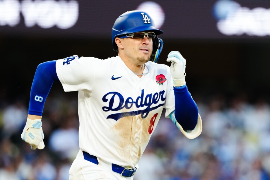 ドジャースのエンリケ・ヘルナンデス【写真:黒澤崇】