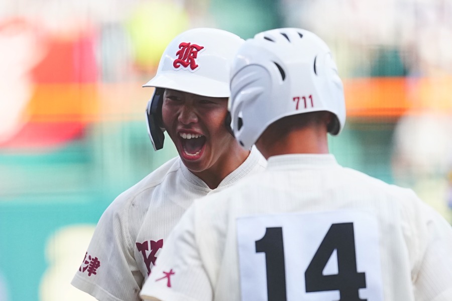 24年ぶりの夏の甲子園で躍動した拓大紅陵ナイン【写真:加治屋友輝】