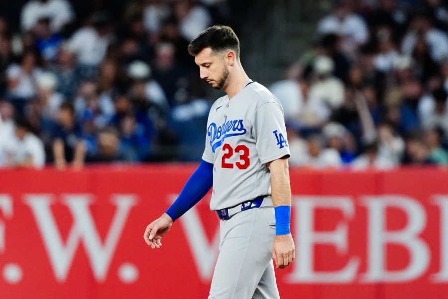 ドジャースのカイル・タッカー【写真:黒澤崇】