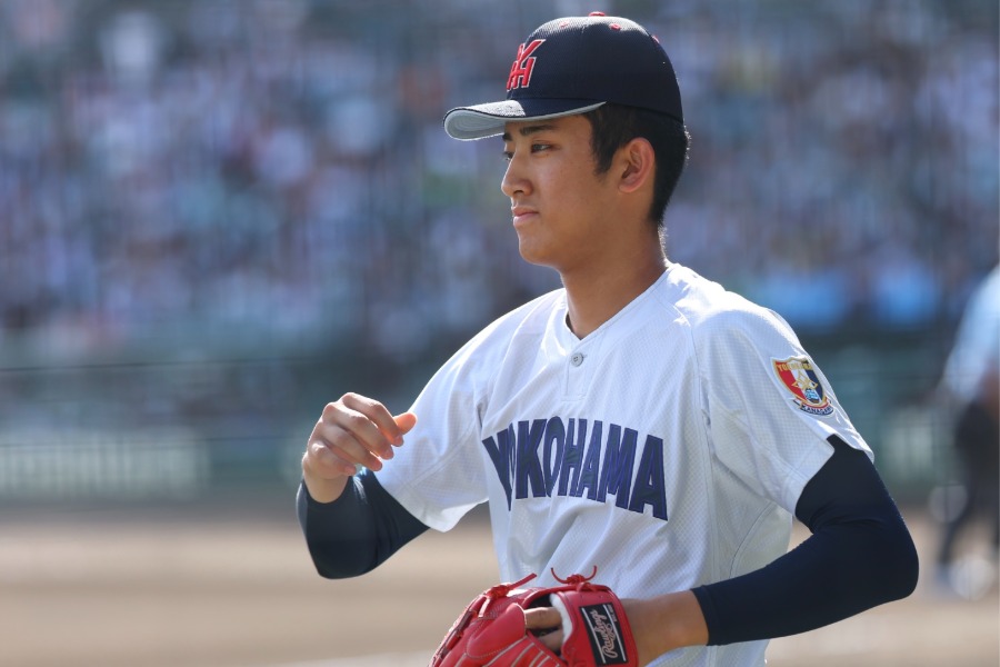 横浜・織田翔希【写真:加治屋友輝】