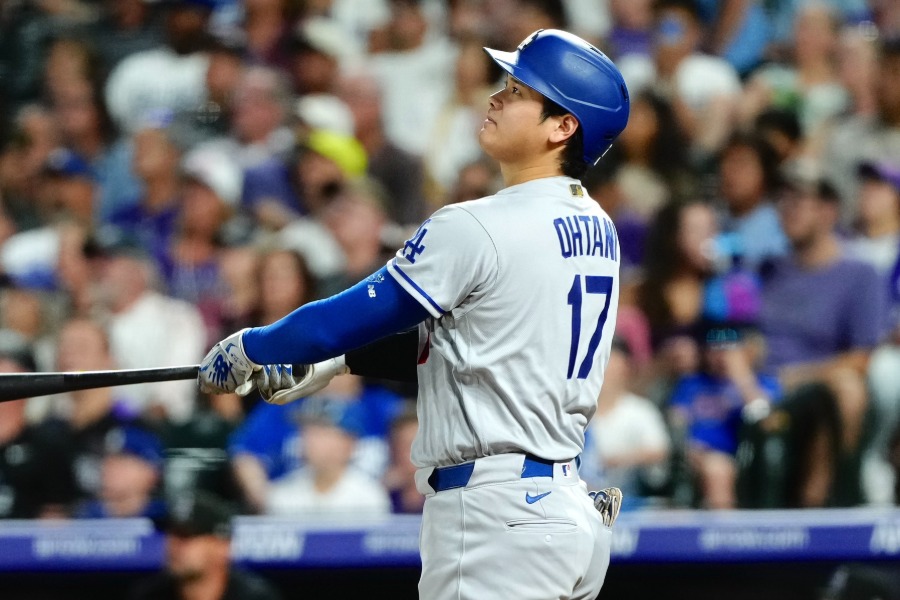 30号を放ったドジャース・大谷翔平【写真：黒澤崇】
