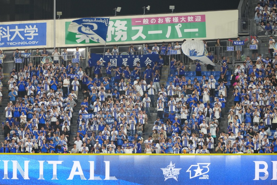 瀧脇笙古さんがDeNA-巨人戦を観戦した【写真:井上学】