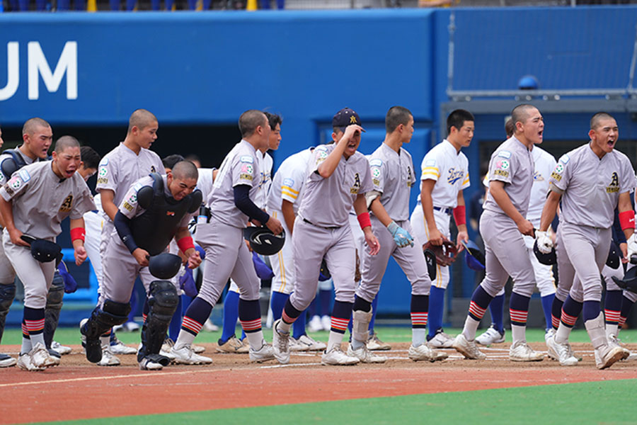 ジャイアンツカップで4強の青森山田リトルシニア【写真：小林靖】