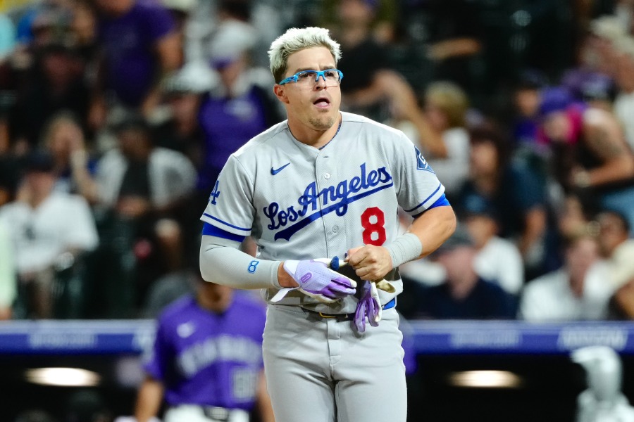 ドジャースのエンリケ・ヘルナンデス【写真:黒澤崇】