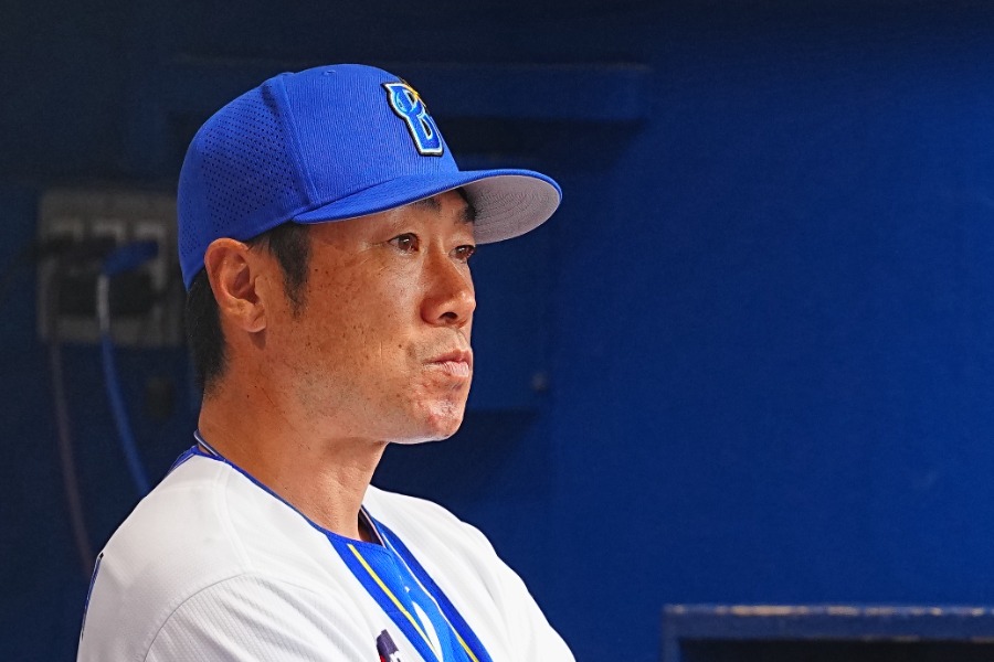 セ・リーグ3位につけるDeNA・相川亮二監督【写真：荒川祐史】