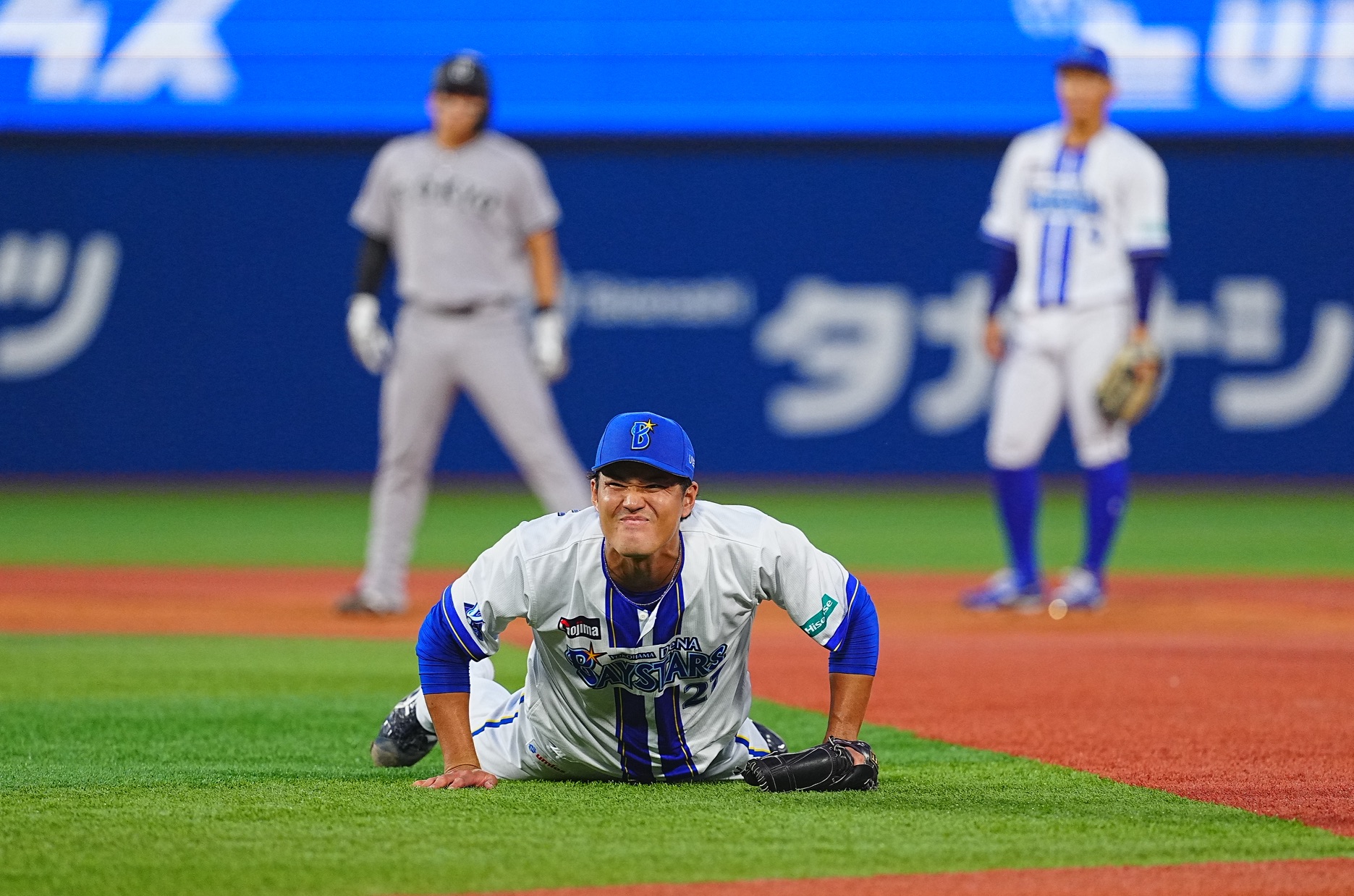 巨人戦で黒星を喫したDeNA・藤浪晋太郎【写真：荒川祐史】