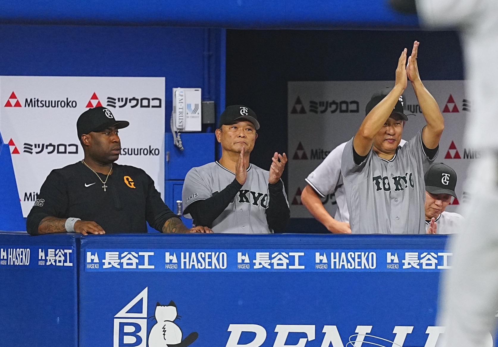 巨人・橋上秀樹監督代行【写真：荒川祐史】