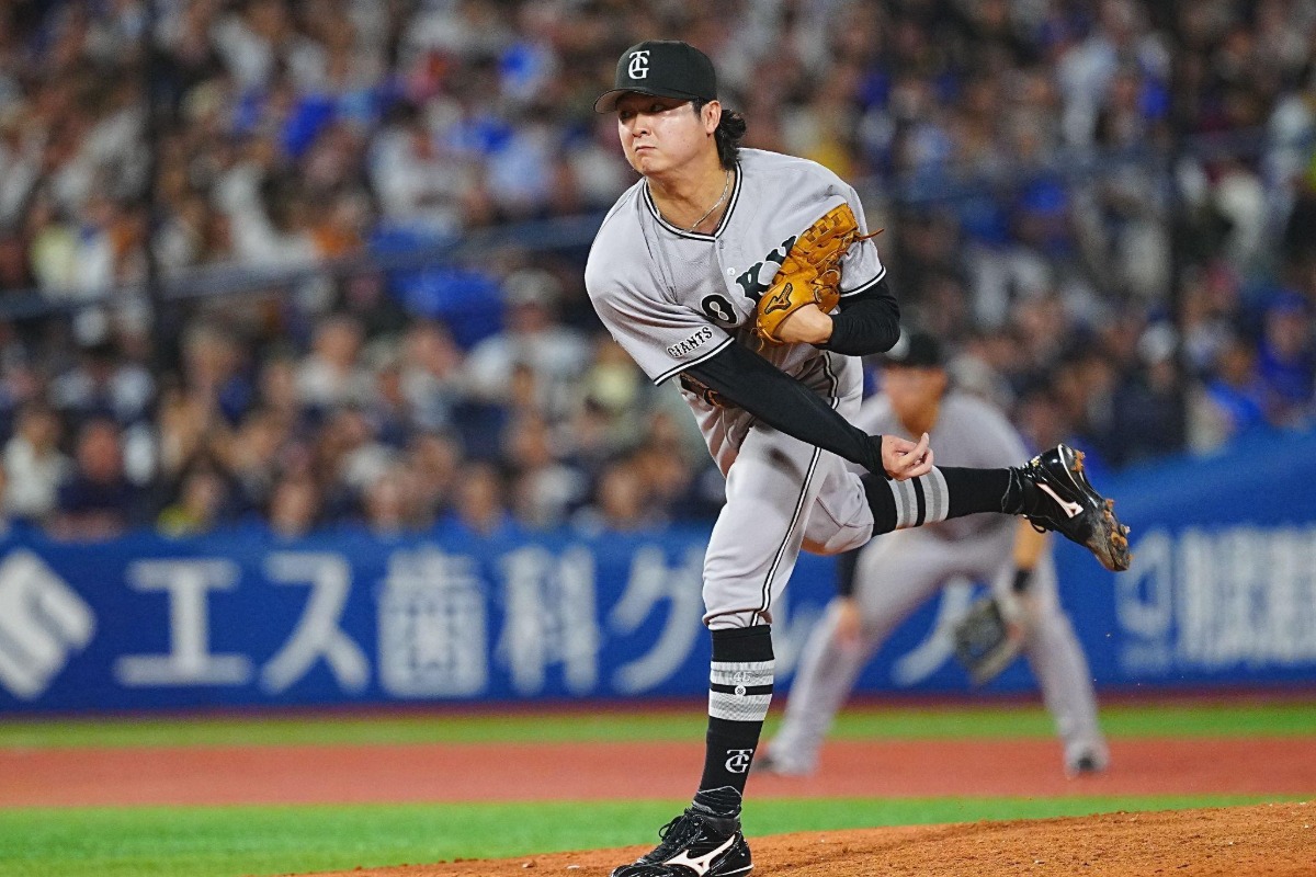 田中瑛斗は20日のDeNA戦で32ホールド目をマークした【写真：荒川祐史】