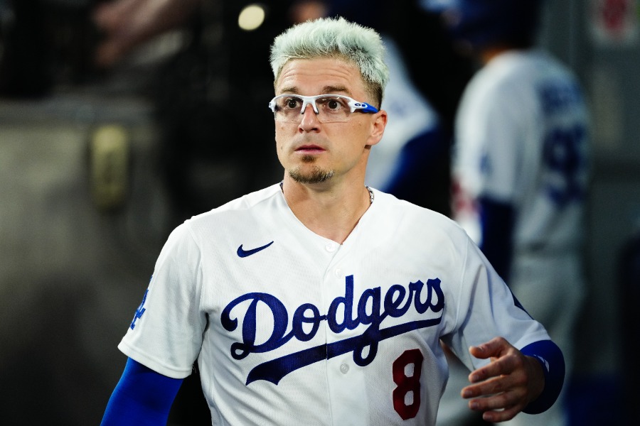 ドジャースのエンリケ・ヘルナンデス【写真：黒澤崇】
