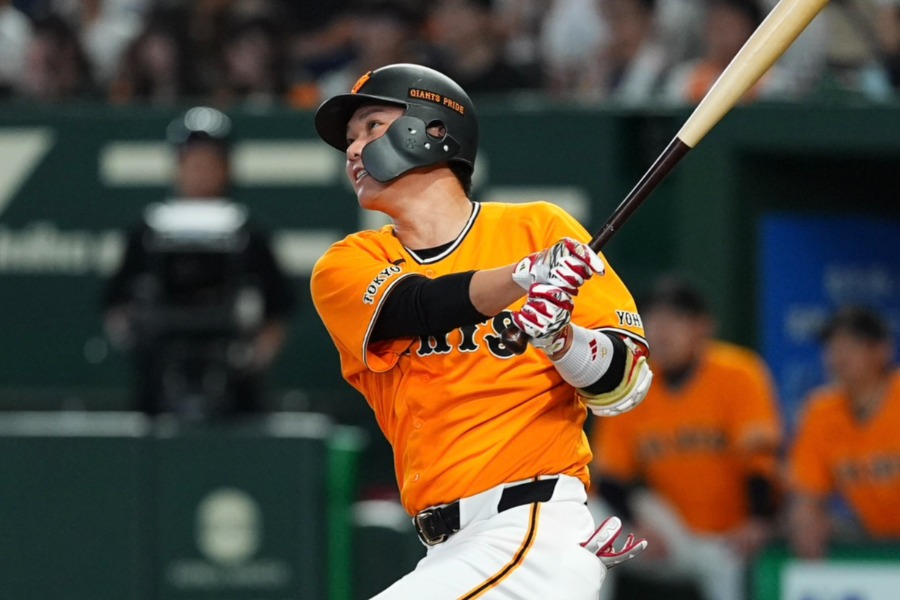 広島戦に出場した巨人・坂本勇人【写真：小林靖】