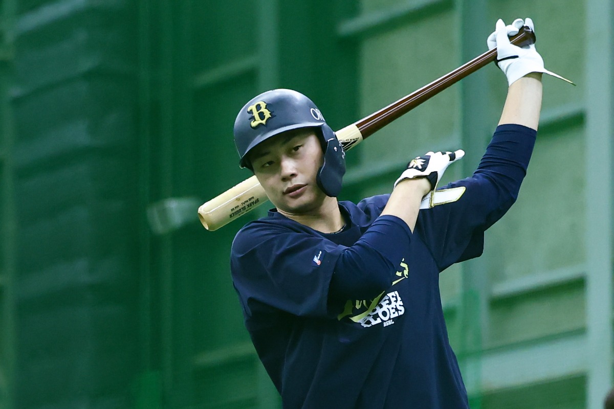 復帰に向け、2軍で調整を続けるオリックス・廣岡大志【写真：加治屋友輝】
