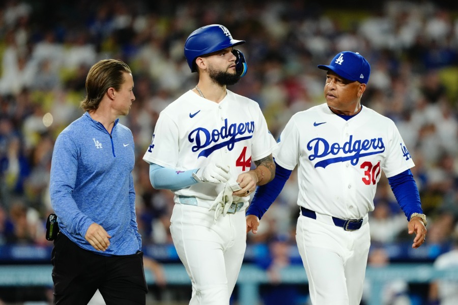 ドジャースのアンディ・パヘス【写真：黒澤崇】