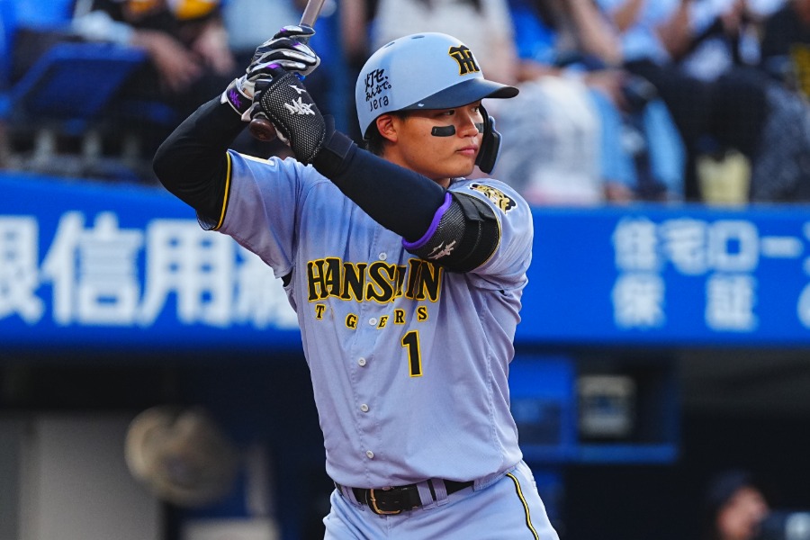 阪神・森下翔太【写真：小林靖】