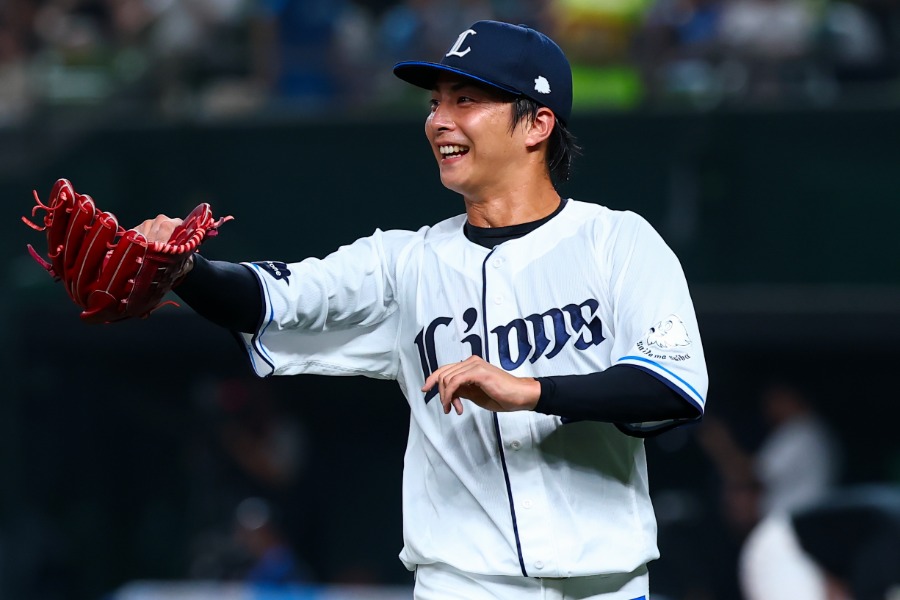 西武・森脇亮介【写真：加治屋友輝】