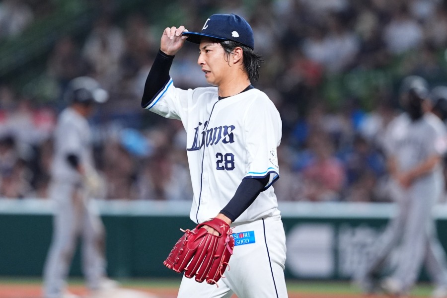 西武・森脇亮介【写真：小林靖】