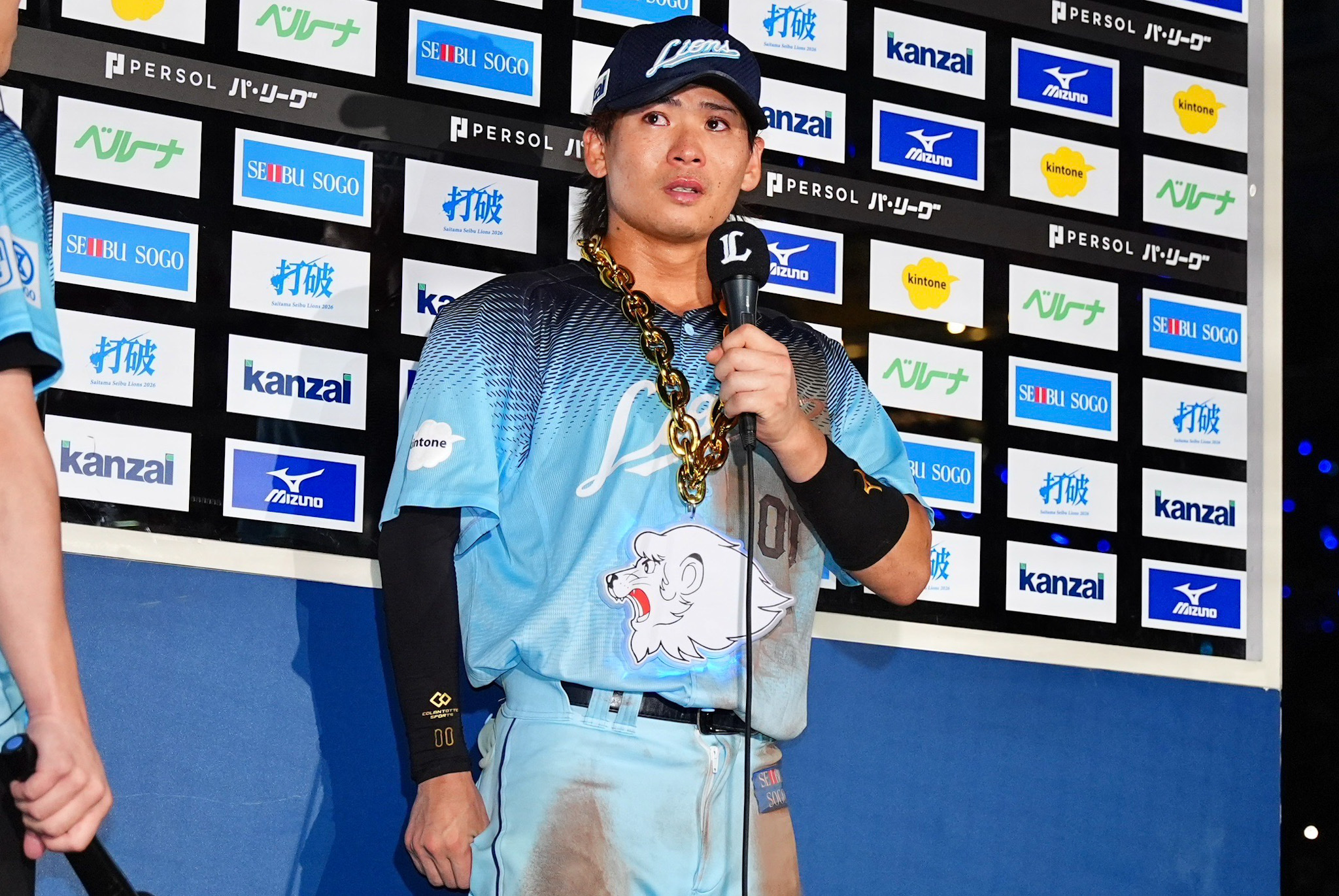 西武・仲田慶介【写真:小林靖】