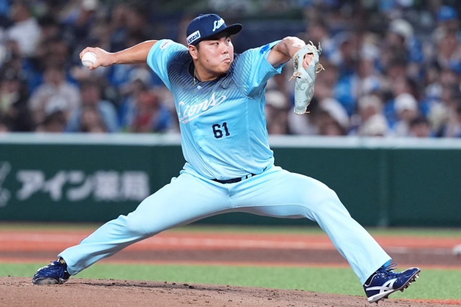 日本ハム戦に先発した西武・平良海馬【写真：小林靖】