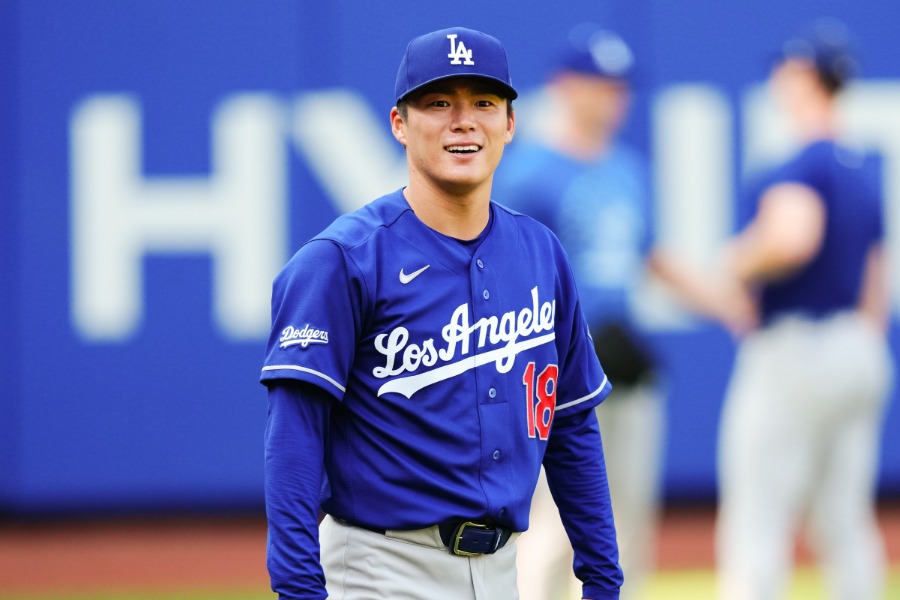 ドジャース・山本由伸【写真：黒澤崇】