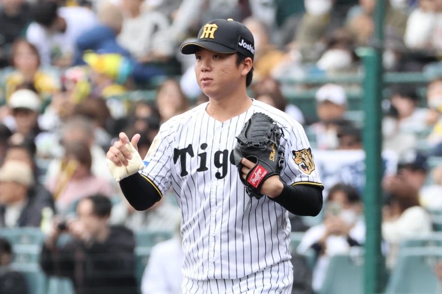 阪神・村上頌樹【写真：栗木一考】