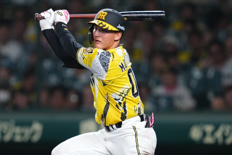 阪神・元山飛優【写真:イワモトアキト】