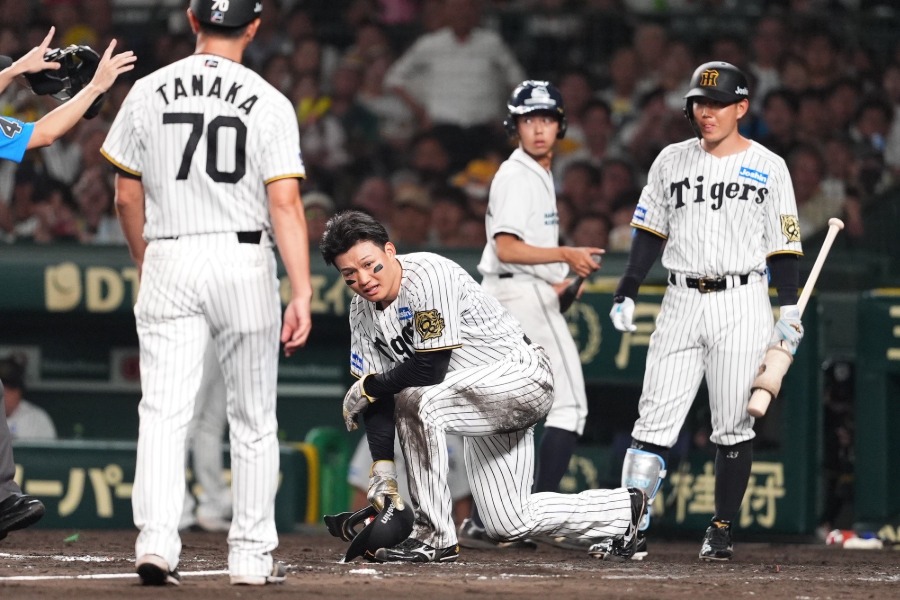 阪神・森下翔太【写真：小林靖】