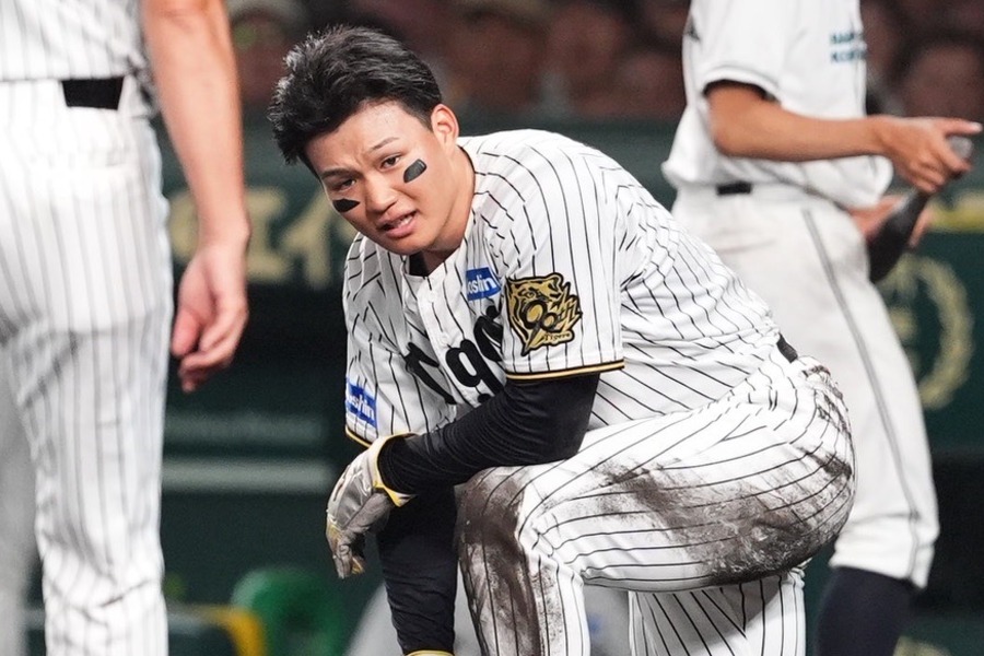 阪神・森下翔太【写真：小林靖】