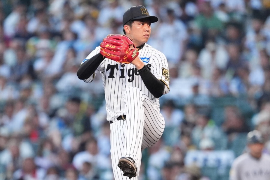 阪神・才木浩人【写真：栗木一考】