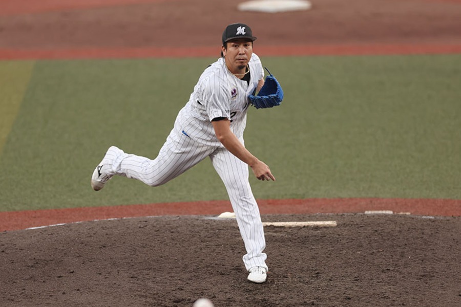 ロッテ・益田直也【写真：球団提供】