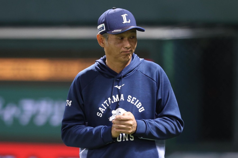 西武・西口文也監督【写真:栗木一考】