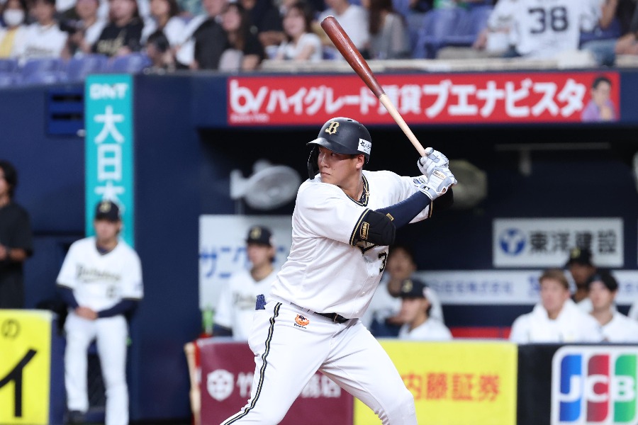 プロ6年目を迎えたオリックス・来田涼斗【写真：栗木一考】
