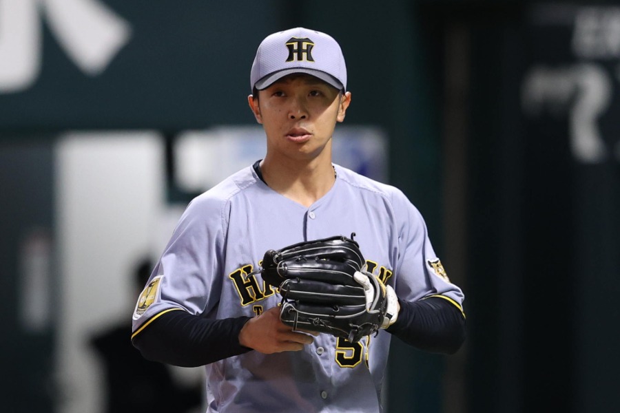 阪神・島田海吏【写真：栗木一考】