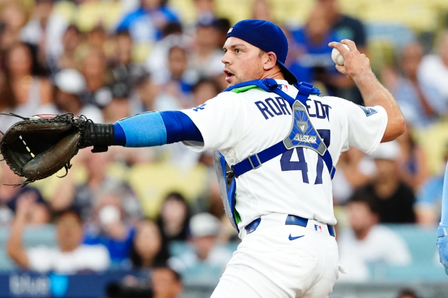 ドジャースからDFAとなったベン・ロートベット【写真:黒澤崇】