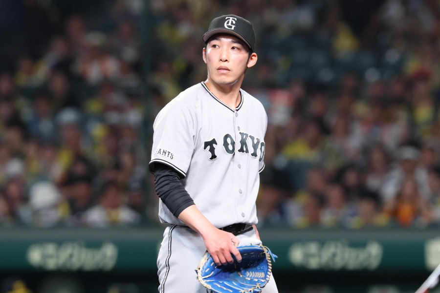 巨人・赤星優志【写真:栗木一考】