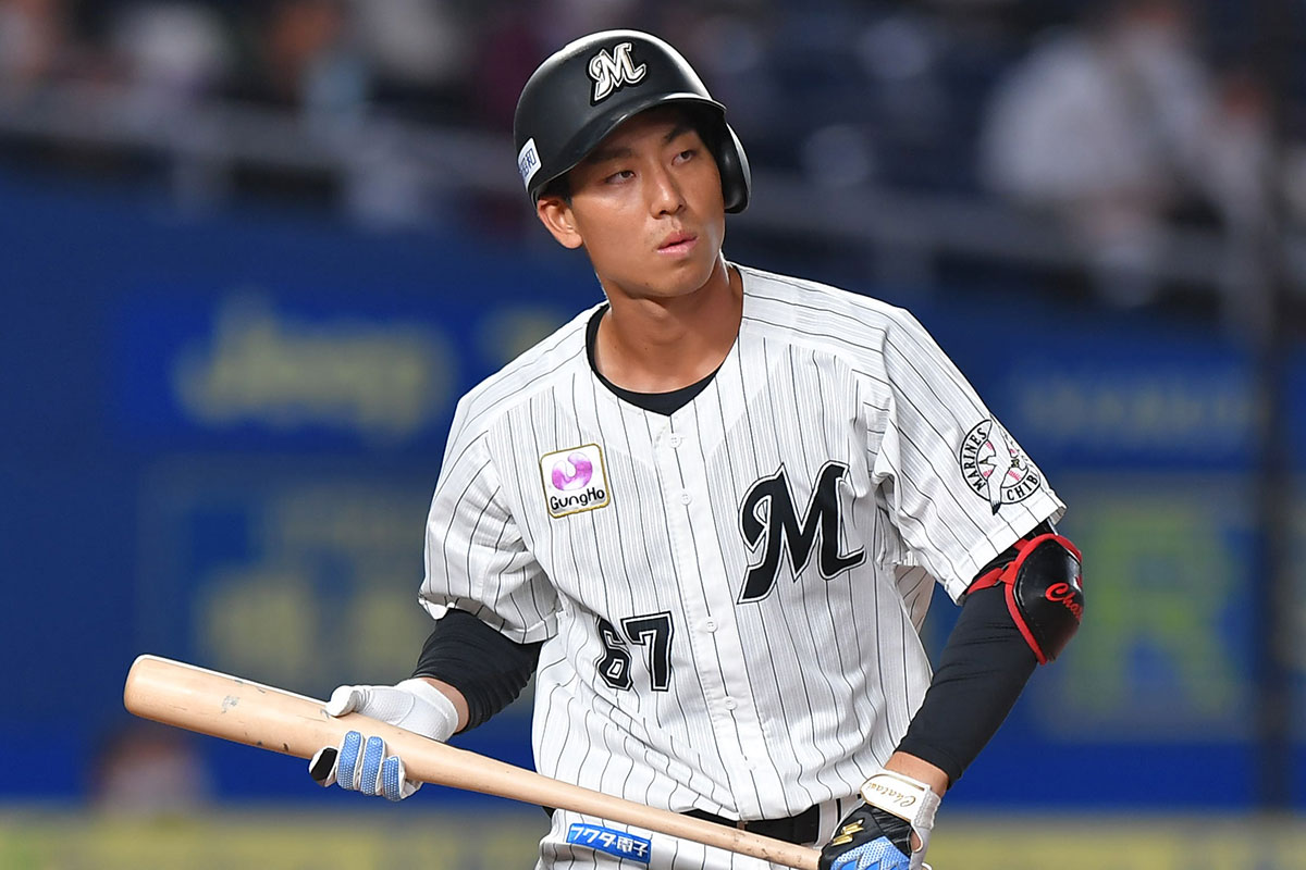 プロ11年目を迎えたロッテ・茶谷健太【写真提供：産経新聞社】