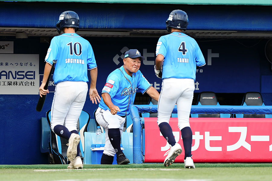 SKポニー・横井人輝監督【写真：黒澤崇】