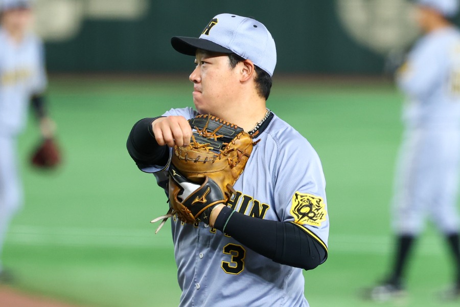 阪神・大山悠輔【写真：加治屋友輝】