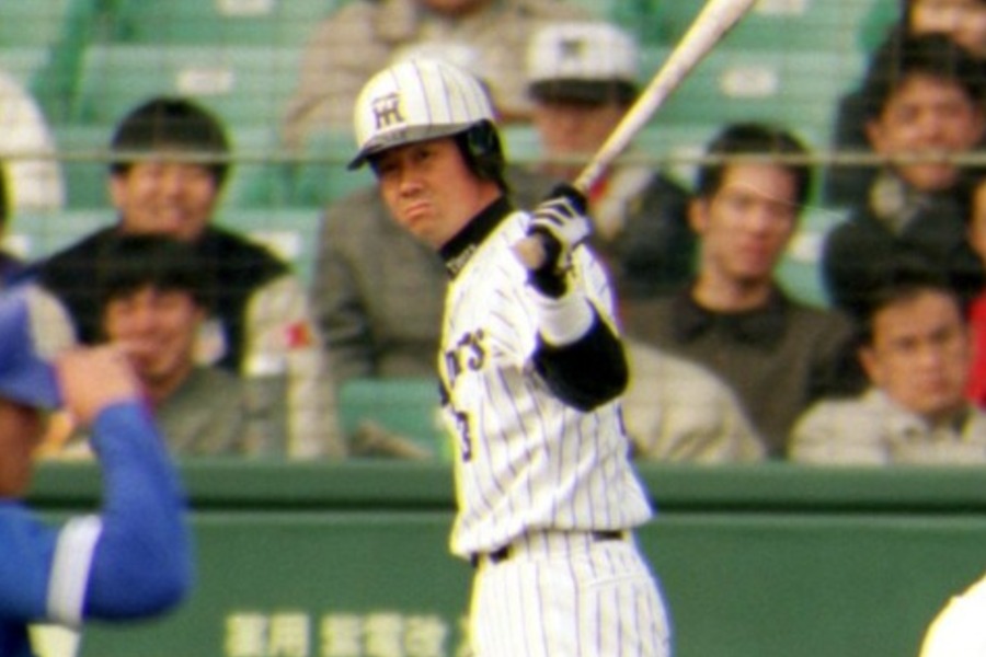阪神現役時代の八木裕氏【写真提供：産経新聞社】